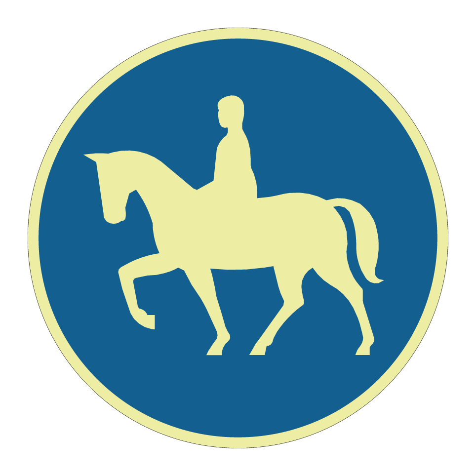 Reiten erlaubt