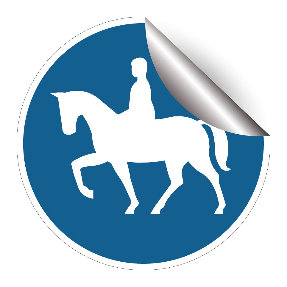 Reiten erlaubt