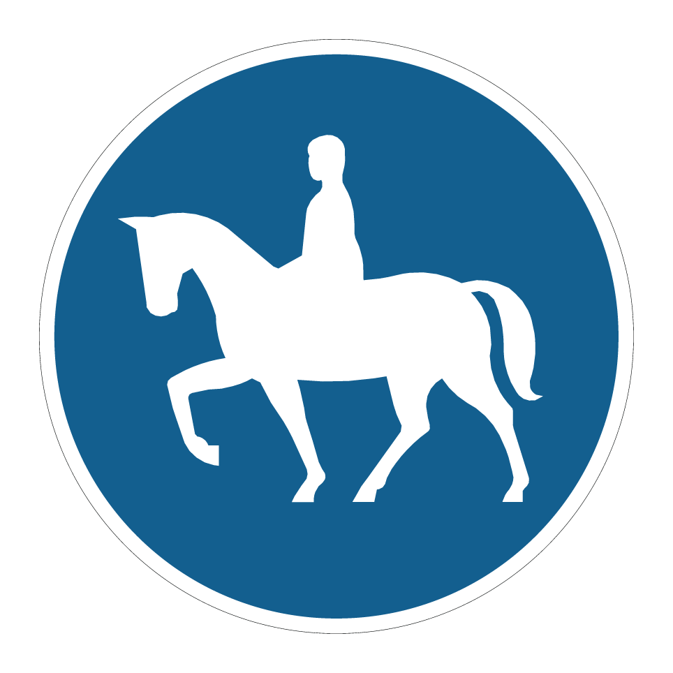 Reiten erlaubt