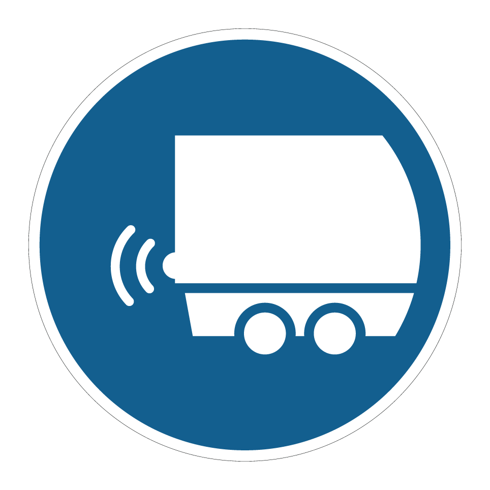 Fahrzeug mit Rückfahrwarner