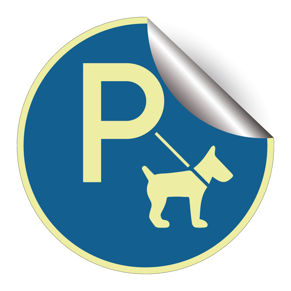 Espace de stationnement pour chiens