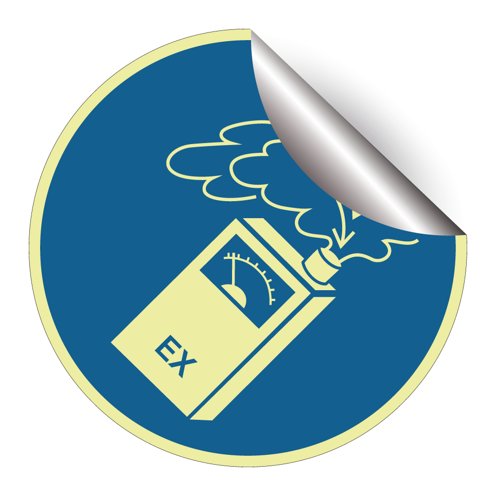 Dispositif de mesure d’explosion en cours d’utilisation