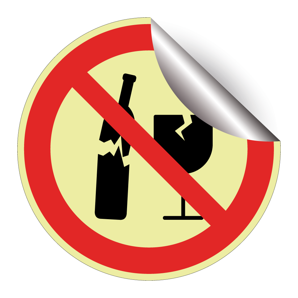 Kein zerbrochenes Glas