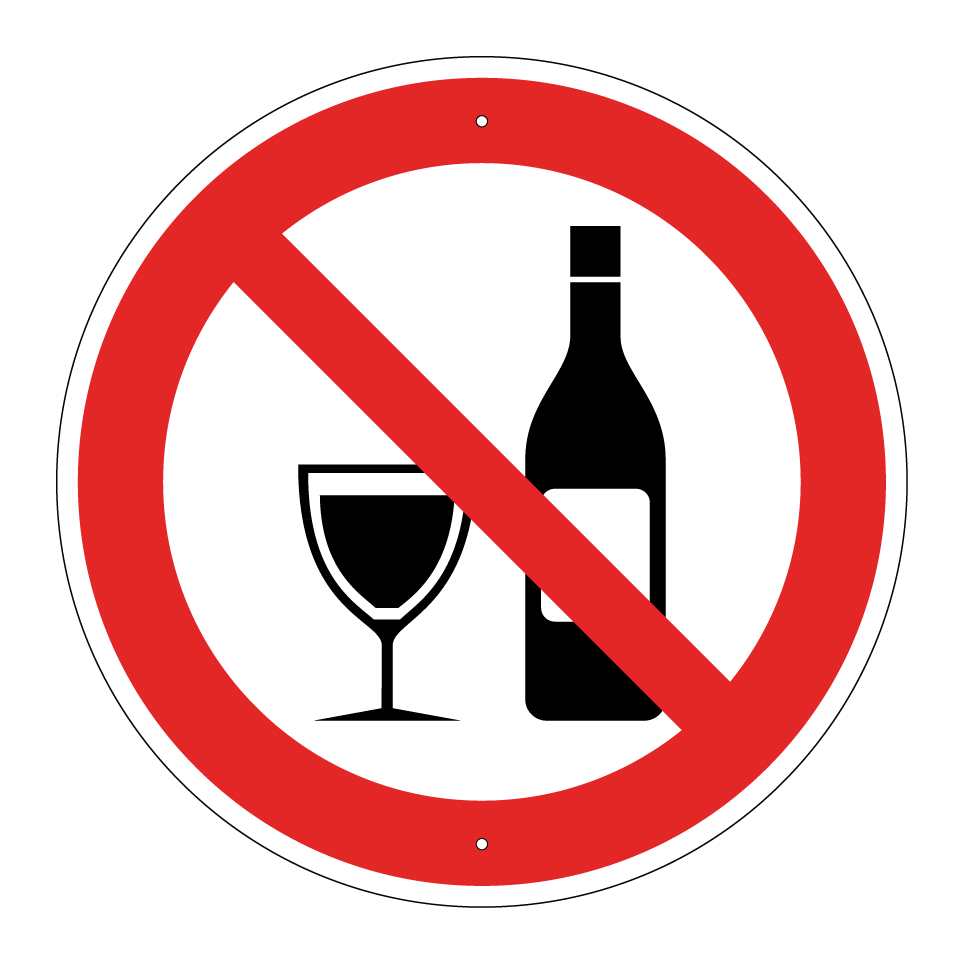 Pas d’alcool