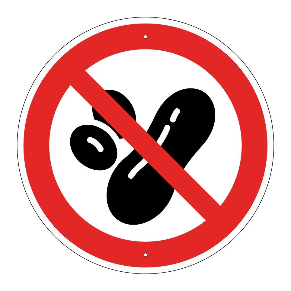 Keine Erdnüsse (Allergiebeschränkung)