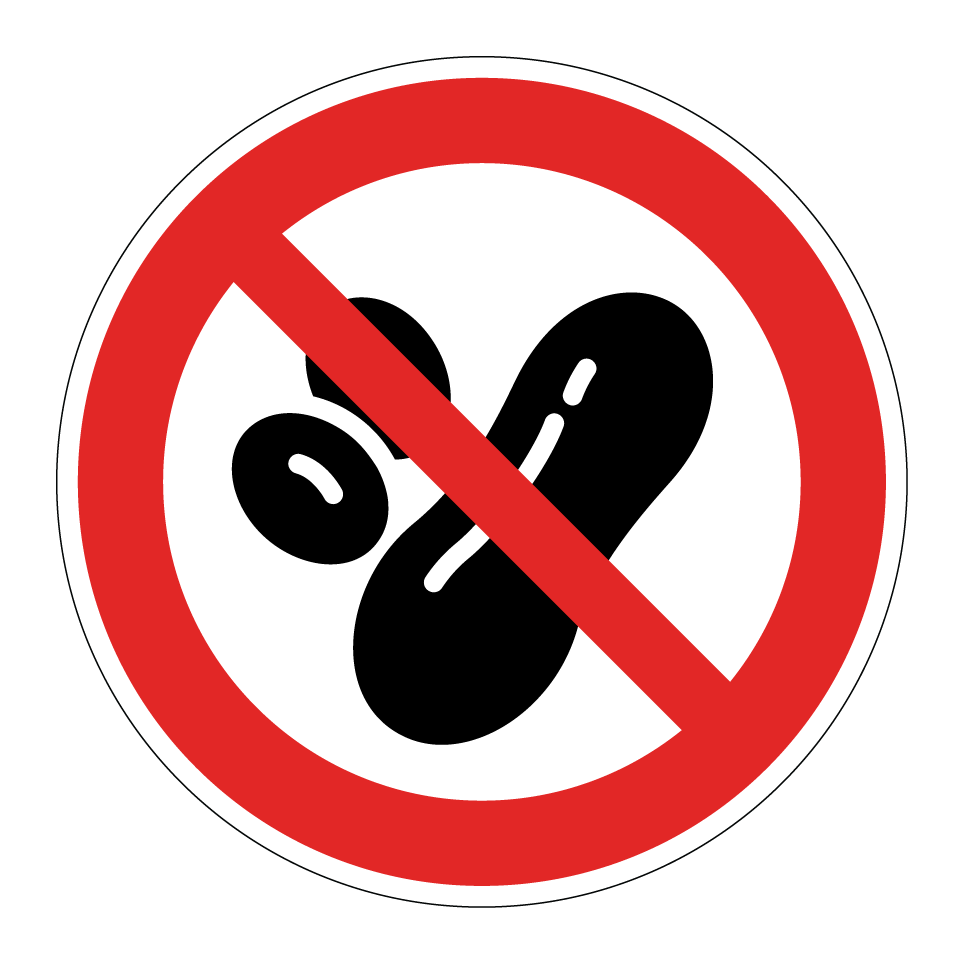 Keine Erdnüsse (Allergiebeschränkung)
