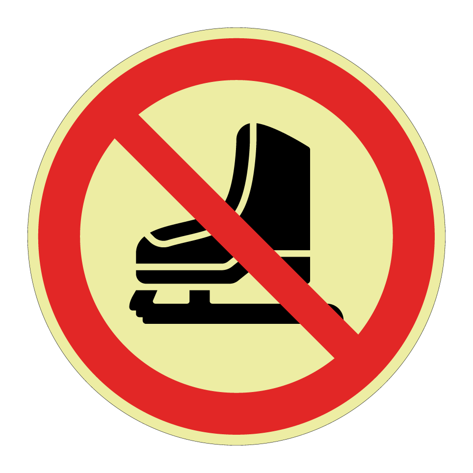 Keine Schlittschuhe