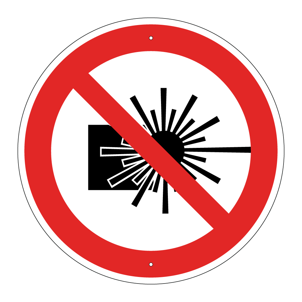 Pas de faisceaux laser