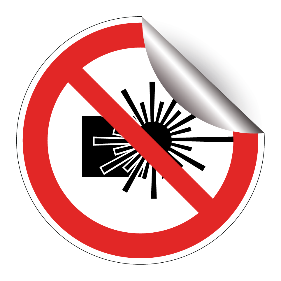 Pas de faisceaux laser