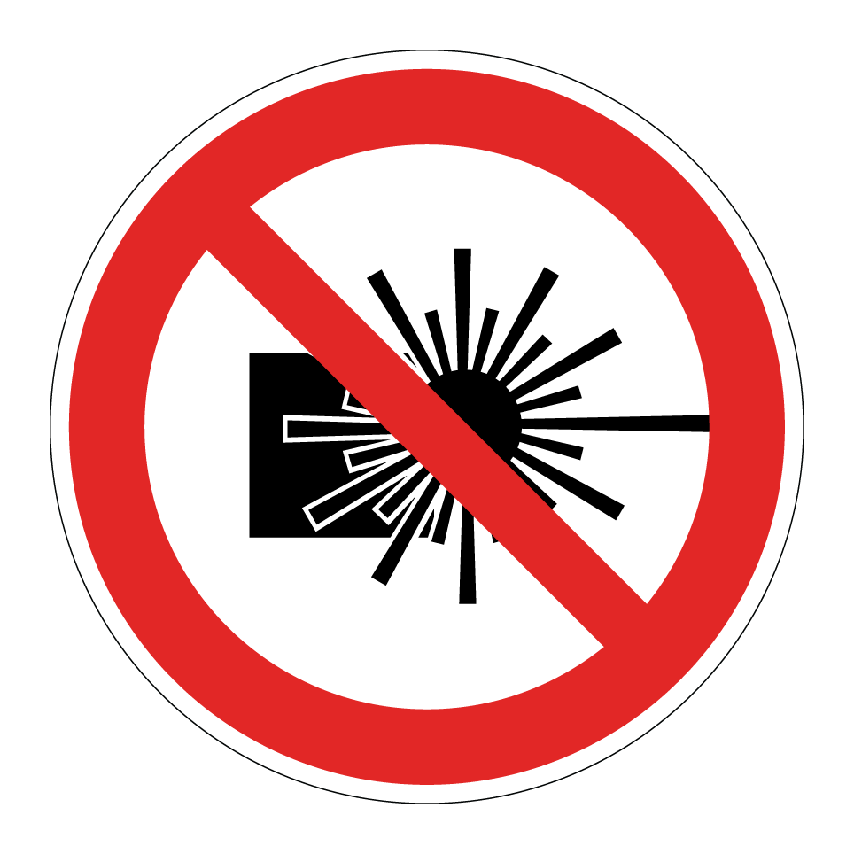 Pas de faisceaux laser
