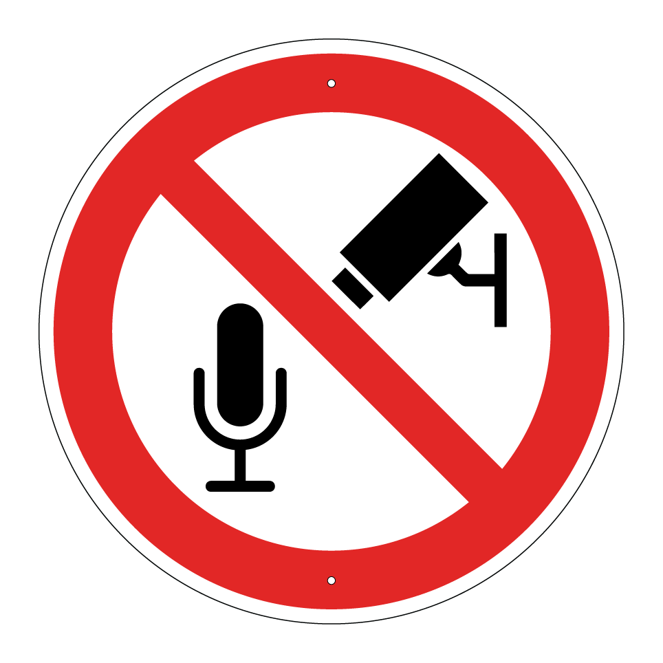 Keine Audio- oder Videoüberwachung