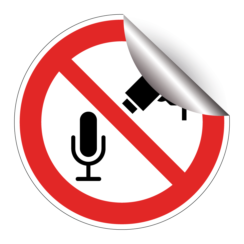 Keine Audio- oder Videoüberwachung