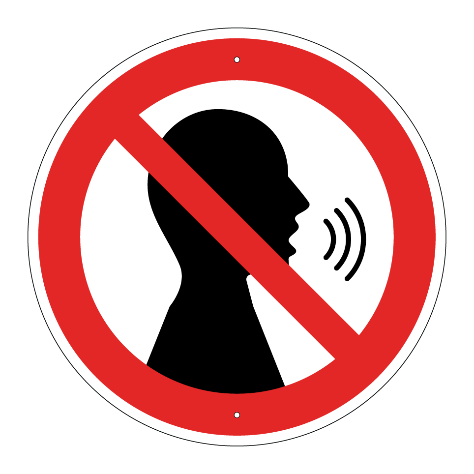 Interdiction de parler