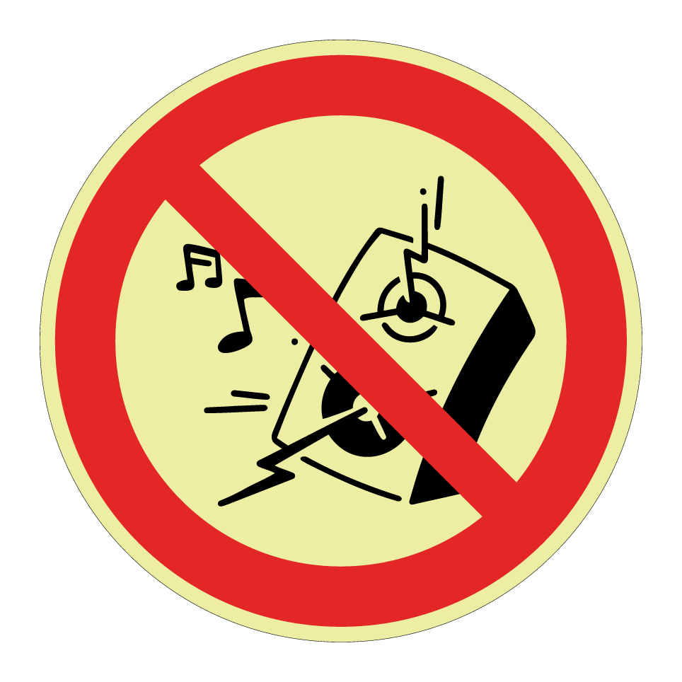 Pas de musique forte