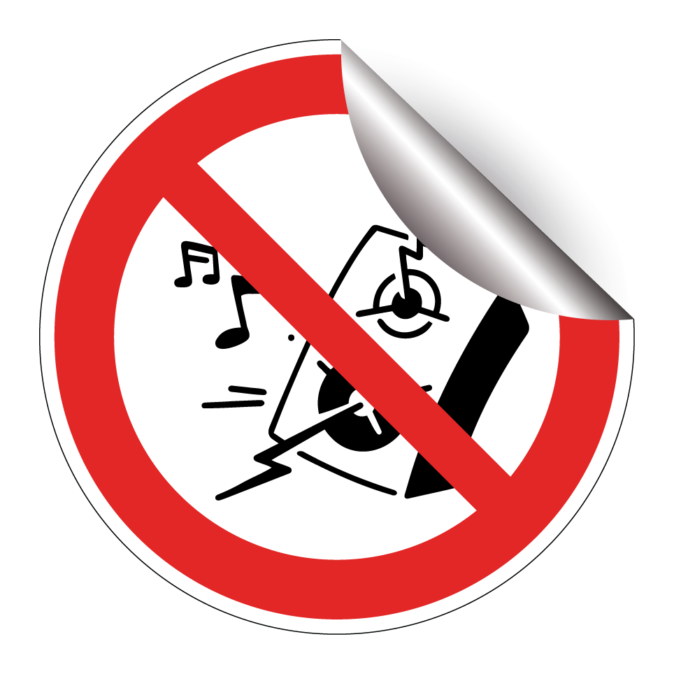 Pas de musique forte