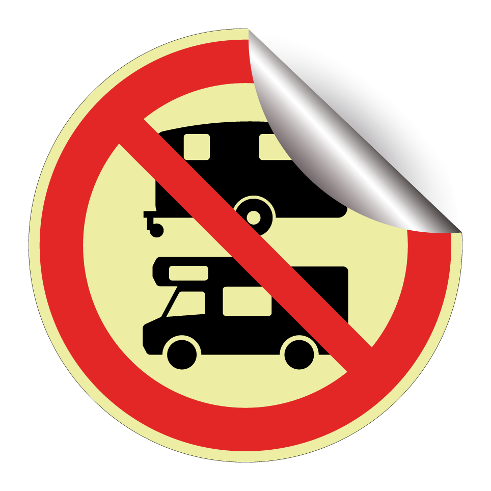 Keine Wohnwagen oder Wohnmobile