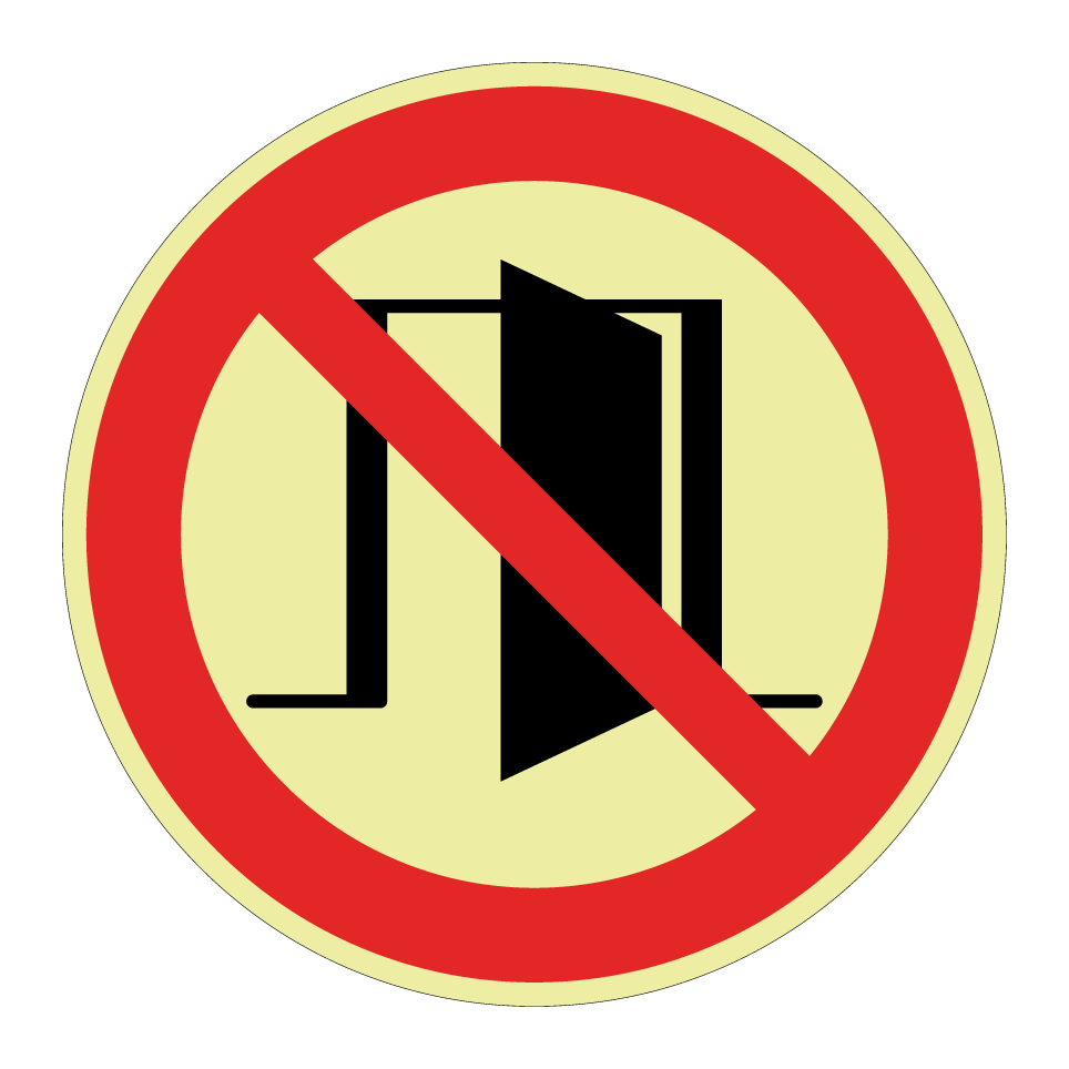 Pas de porte ouverte