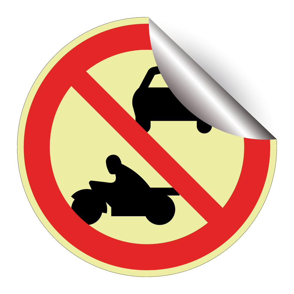 Keine Autos oder Motorräder