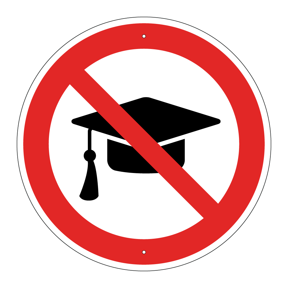 Pas de toque de graduation