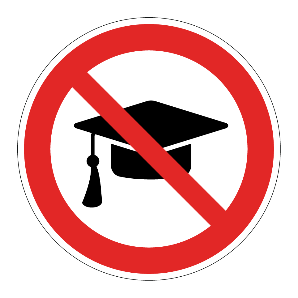 Pas de toque de graduation