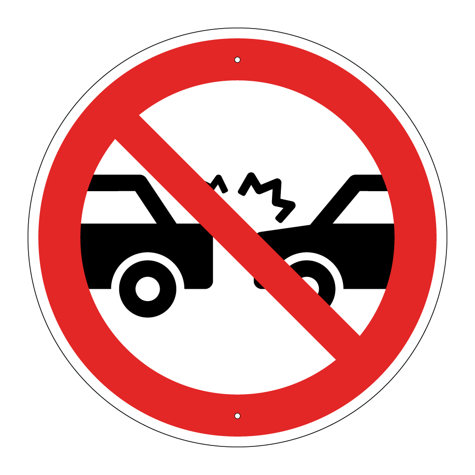 Kein Auffahren
