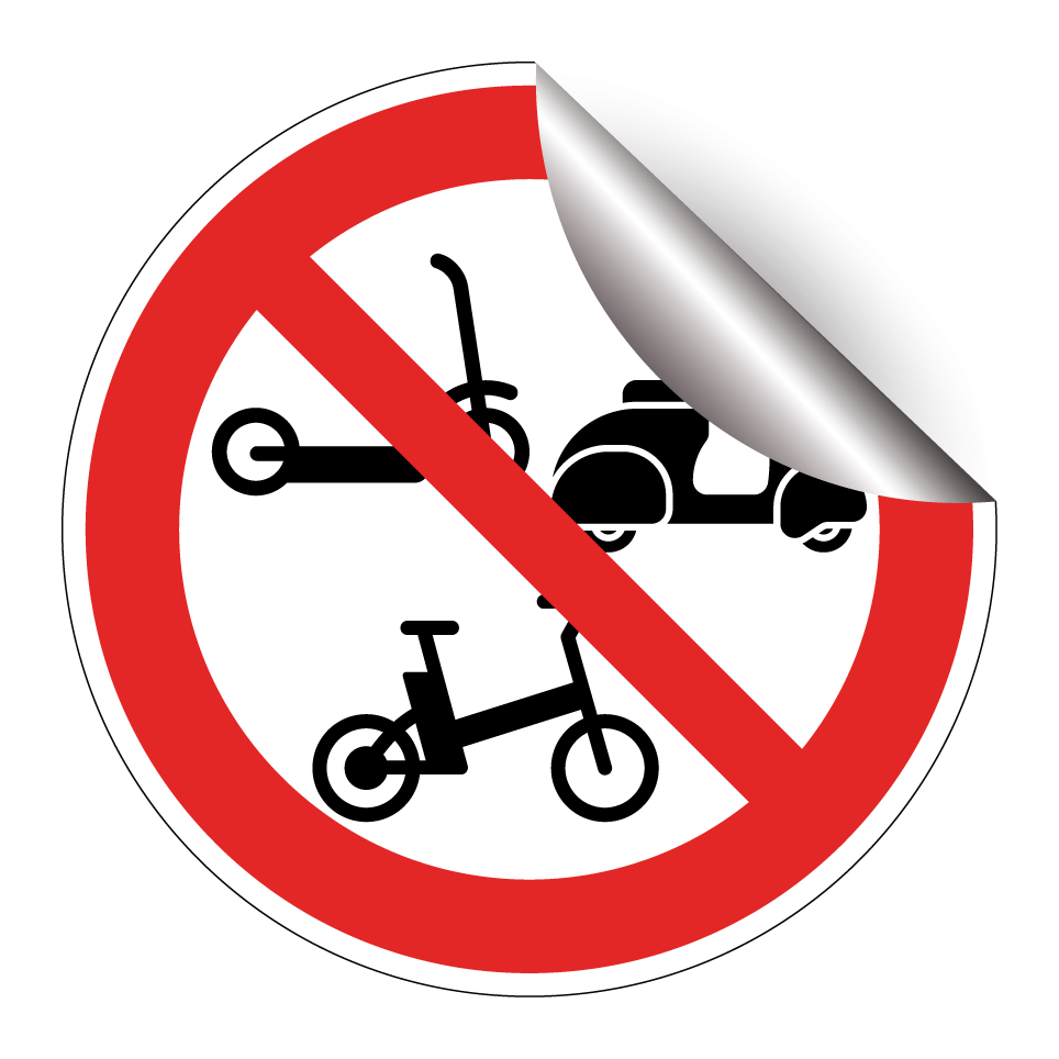 Interdiction aux trottinettes, cyclomoteurs et vélos électriques