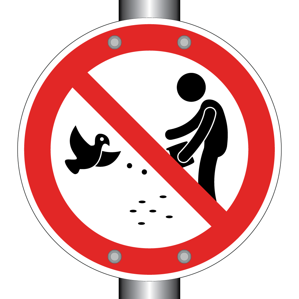 Ne pas nourrir les oiseaux