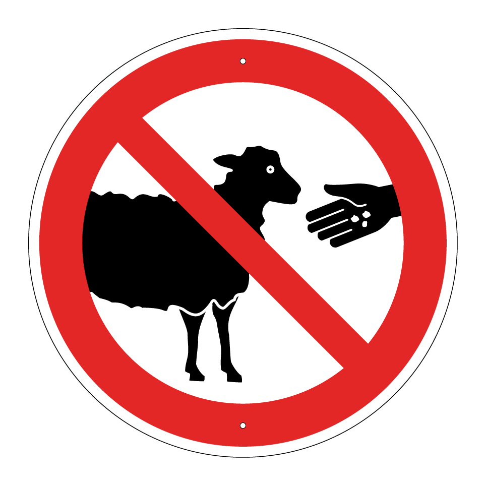 Ne pas nourrir les moutons