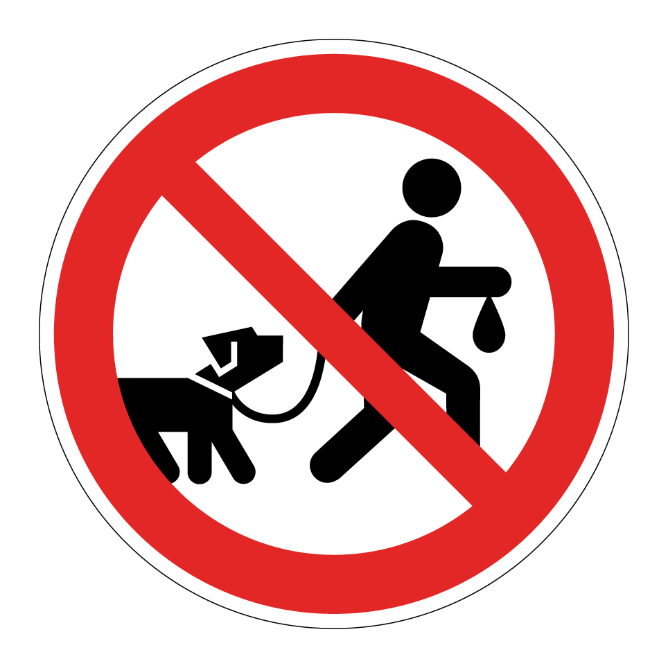 Hunde verboten