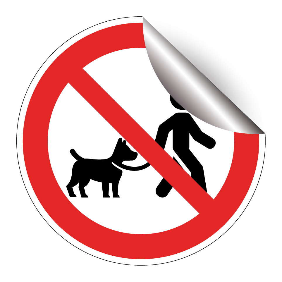 Hunde verboten