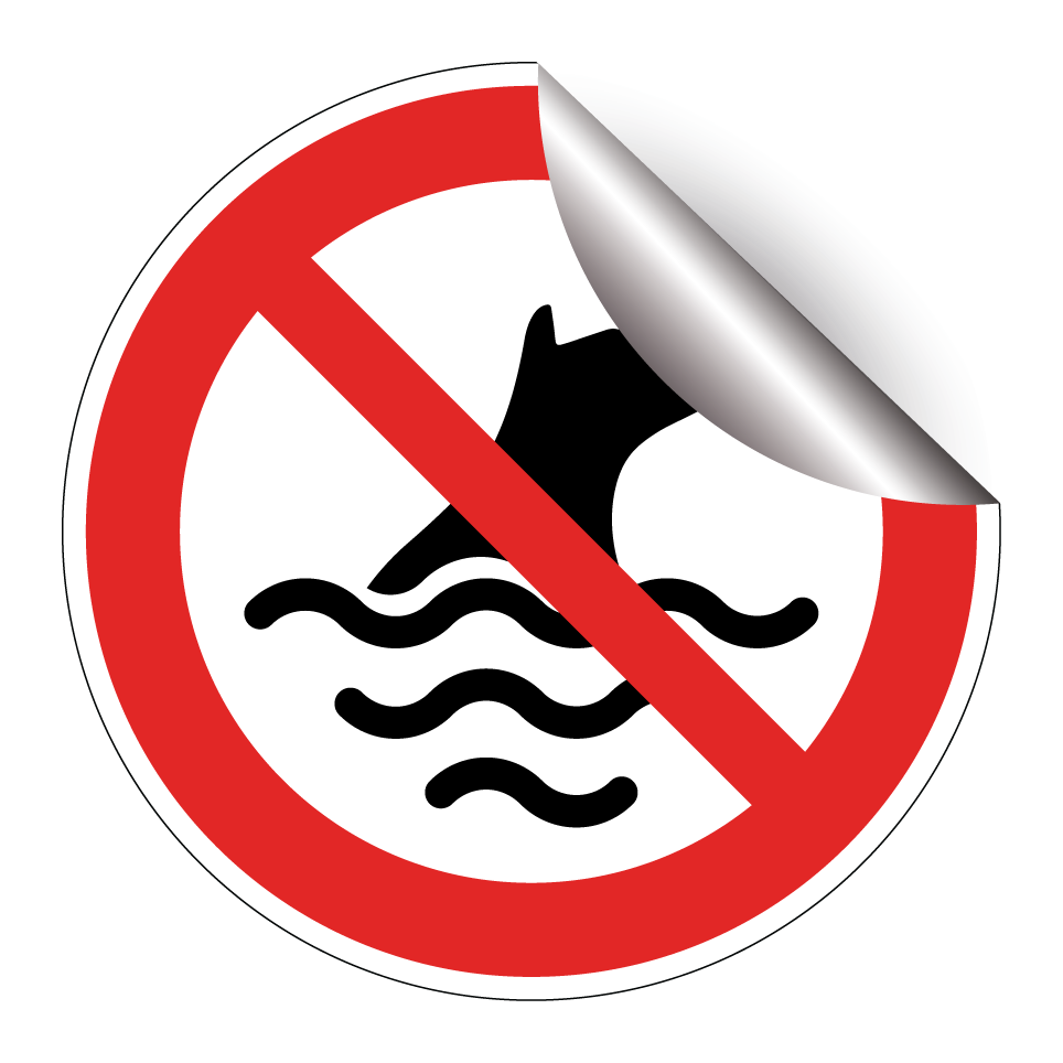Pas de chiens dans l’eau