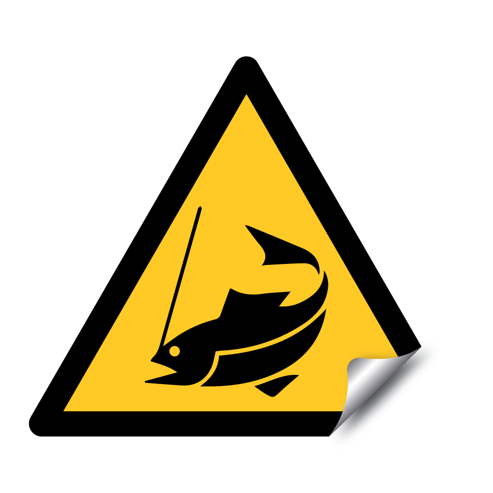 Zone de pêche dangereuse