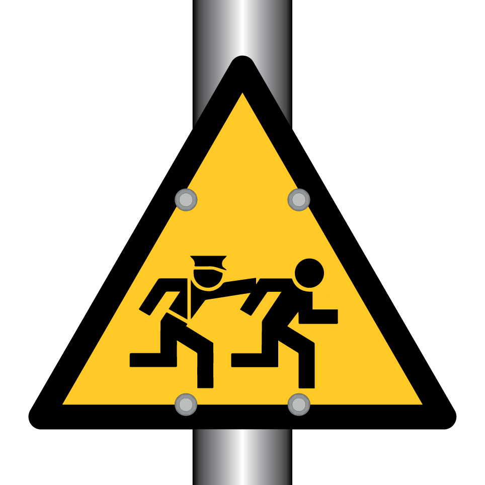 Warnung Sicherheitsdurchsetzung