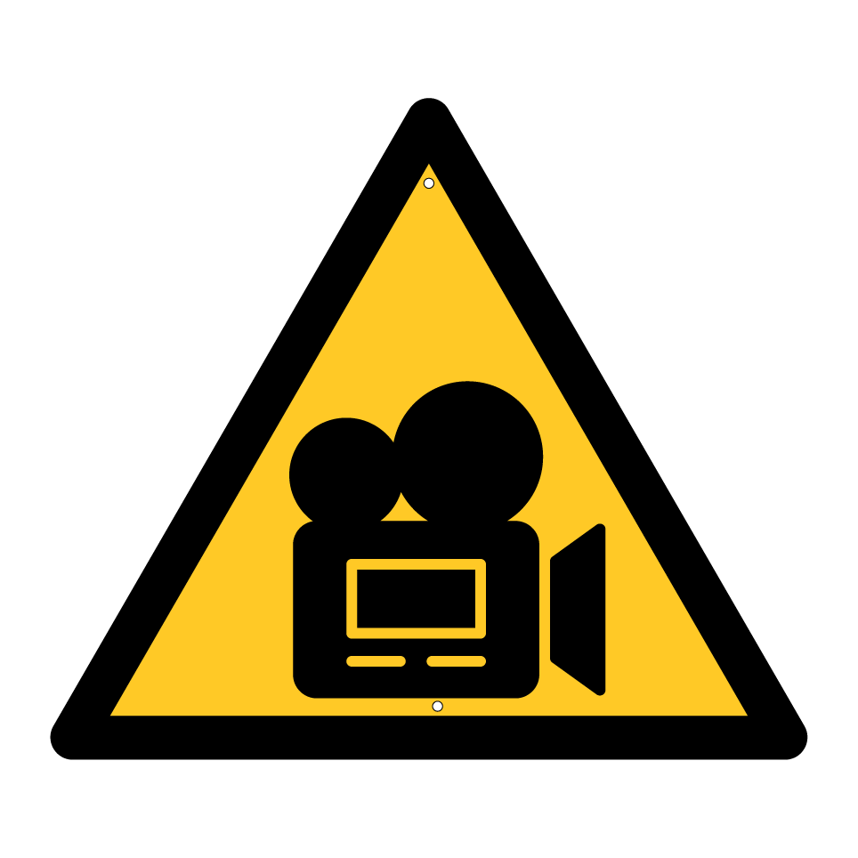 Warnung Videoüberwachung