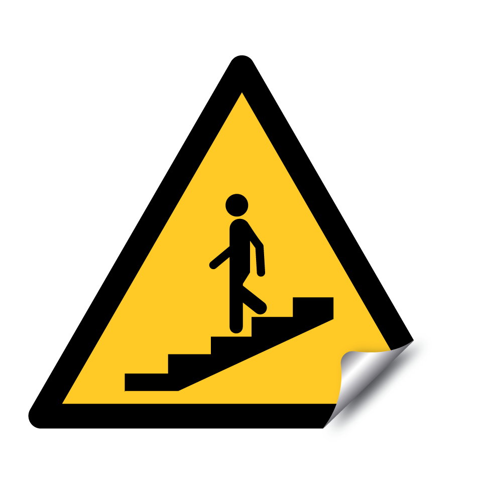 Warnung Treppe